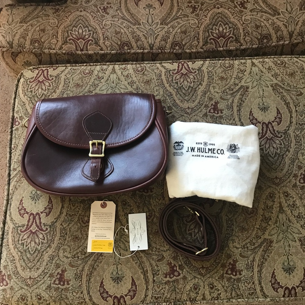 JW Hulme Large Legacy Saddle Bag